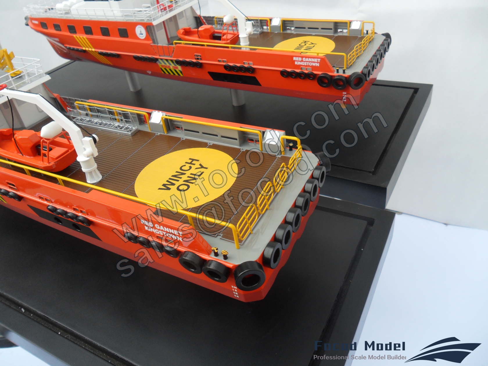customized model of 40m Fast Crew Boat